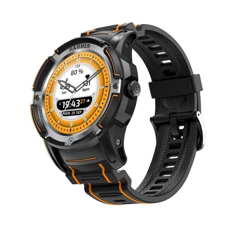 Hammer Watch Plus Black cena un informācija | Viedpulksteņi (smartwatch) | 220.lv