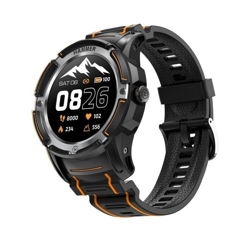 Hammer Watch Plus Black cena un informācija | Viedpulksteņi (smartwatch) | 220.lv