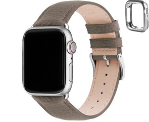 Ремешок Fullmosa для Apple Watch 45 мм 44 мм 42 мм, серии Ultra / SE / SE2 / 8/7/6/5/4/3/2/1, серый слон. цена и информация | Аксессуары для смарт-часов и браслетов | 220.lv