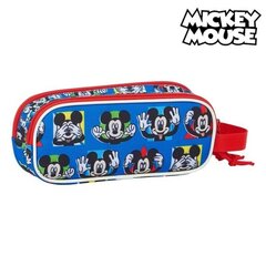 Несессер Mickey Mouse Clubhouse M513 Двойное Красный Синий (21 x 8 x 6 cm) цена и информация | Пеналы | 220.lv