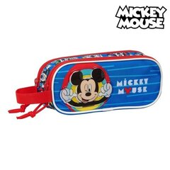 Несессер Mickey Mouse Clubhouse M513 Двойное Красный Синий (21 x 8 x 6 cm) цена и информация | Пеналы | 220.lv