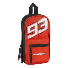 Пенал-рюкзак Marc Marquez Чёрный Красный (33 Предметы) цена и информация | Пеналы | 220.lv