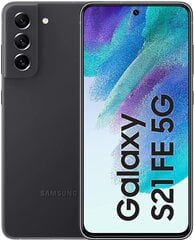 Samsung Galaxy S21 FE 5G 8/256GB Graphite SM-G990BZAGEUB цена и информация | Мобильные телефоны | 220.lv