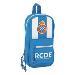 Пенал-рюкзак RCD Espanyol Синий Белый (33 Предметы) цена и информация | Пеналы | 220.lv