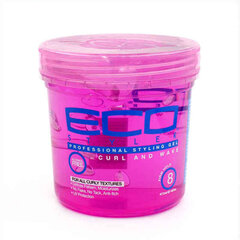 Modelējošs Gels Eco Styler Curl & Wave Pink Sprogaini Mati 946 ml цена и информация | Средства для укладки волос | 220.lv