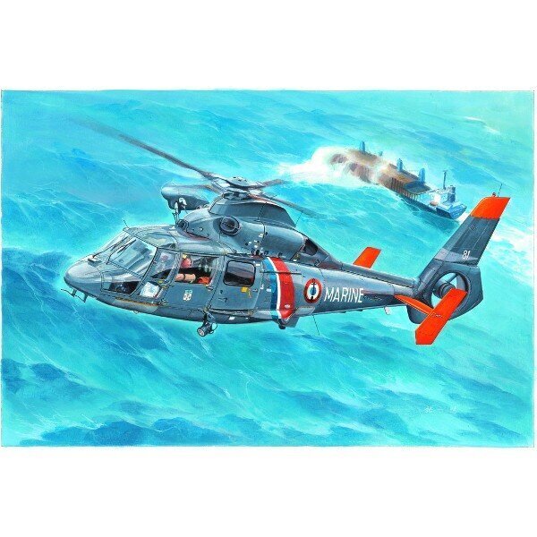 Saliekams modelis Trumpeter Helicopter AS365N2 Dolphin2 cena un informācija | Konstruktori | 220.lv