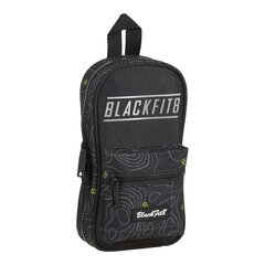 Пенал-рюкзак BlackFit8 Topography Чёрный Зеленый (33 Предметы) цена и информация | Пеналы | 220.lv
