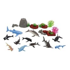 фигурок животных Ocean (30 pcs) цена и информация | Конструктор автомобилей игрушки для мальчиков | 220.lv