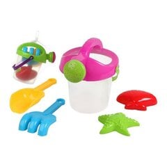 Pludmales rotaļlietu komplekts (5 gab.) cena un informācija | Ūdens, smilšu un pludmales rotaļlietas | 220.lv
