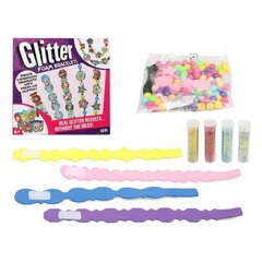 Задание для ручных действий Glitter Foam Bracelets 119916 цена и информация | Принадлежности для изготовления украшений, бисероплетения | 220.lv