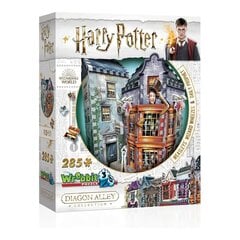 3D-Пазл Harry Potter Weasley`s Wizard Wheezes & Daily Prophet Wrebbit, 285 дет. цена и информация | Пазлы | 220.lv