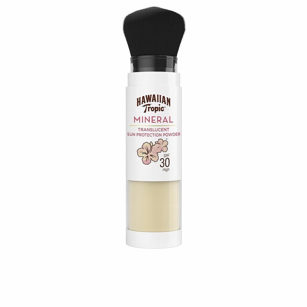 Pūderis pret sauli Hawaiian Tropic Mineral Powder Brush LSF 30, 4,25 g cena un informācija | Sauļošanās krēmi | 220.lv