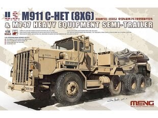 Сборная пластиковая модель Meng Model - U.S. M911 C-HET (8x6), 1/35, SS-013 цена и информация | Конструкторы и кубики | 220.lv