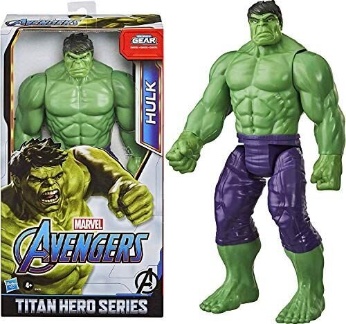 Figūra Avengers Titan Hero Deluxe Hulk Hasbro (30 cm) цена и информация | Attīstošās rotaļlietas | 220.lv