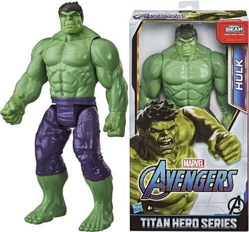 Figūra Avengers Titan Hero Deluxe Hulk Hasbro (30 cm) cena un informācija | Attīstošās rotaļlietas | 220.lv