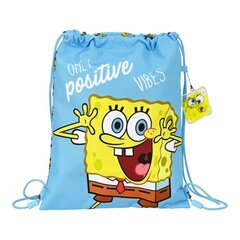 Mugursoma ar lencēm Positive Vibes Spongebob cena un informācija | Skolas somas | 220.lv