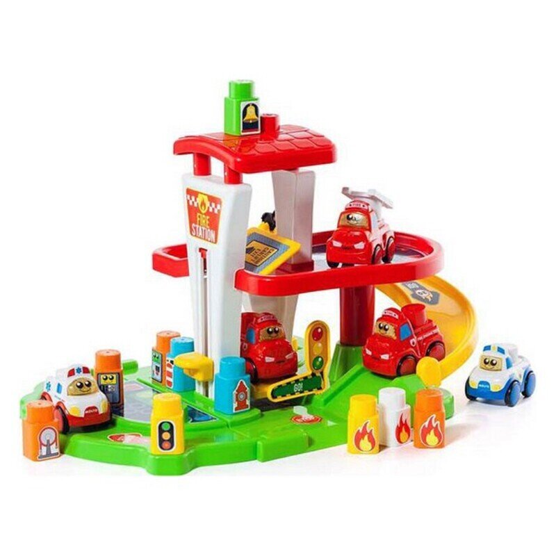 Konstruktors Playset Fire Station Moltó cena un informācija | Rotaļlietas zēniem | 220.lv