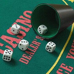 Šeikeris ar pokera kauliņiem Dimatel cena un informācija | Galda spēles | 220.lv