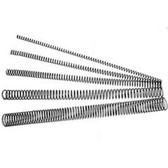 Спирали DHP 4:1, металл, 100 шт., чёрные, A4 Ø 22 мм цена и информация | Канцелярия | 220.lv
