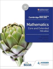 Cambridge IGCSE Core and Extended Mathematics Fifth edition cena un informācija | Grāmatas pusaudžiem un jauniešiem | 220.lv