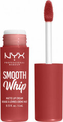 Lūpu Krāsas NYX Smooth Whipe Matt Parfait (4 ml) cena un informācija | NYX Smaržas, kosmētika | 220.lv