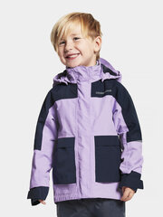 Didriksons Детская куртка весна-осень DAGGKÅPA, лаванда цена и информация | Куртки для мальчиков | 220.lv