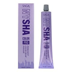 Стойкая краска для волос Shine Inline Saga Nysha Color Pro Nº 7.0, 100 мл цена и информация | Краска для волос | 220.lv