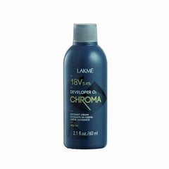 Капиллярный окислитель Lakmé Chroma, 18 vol., 5.4 %, 60 мл цена и информация | Краска для волос | 220.lv