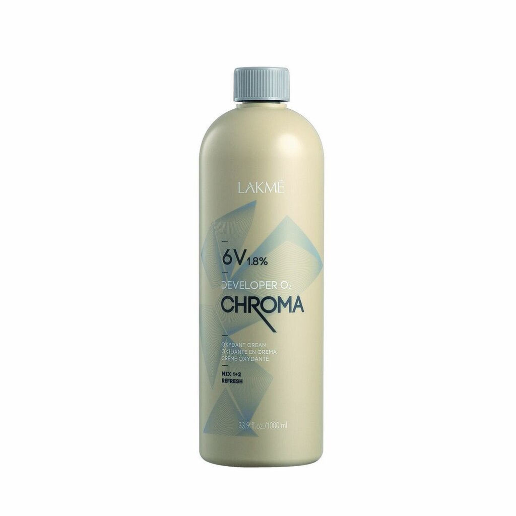 Matu Oksidētājs Lakmé Chroma 6 vol 1,8 % (1 L) цена и информация | Matu krāsas | 220.lv