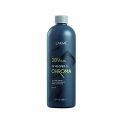 Капиллярный окислитель Lakmé Chroma 28 vol., 8.5%, 1 л цена и информация | Краска для волос | 220.lv