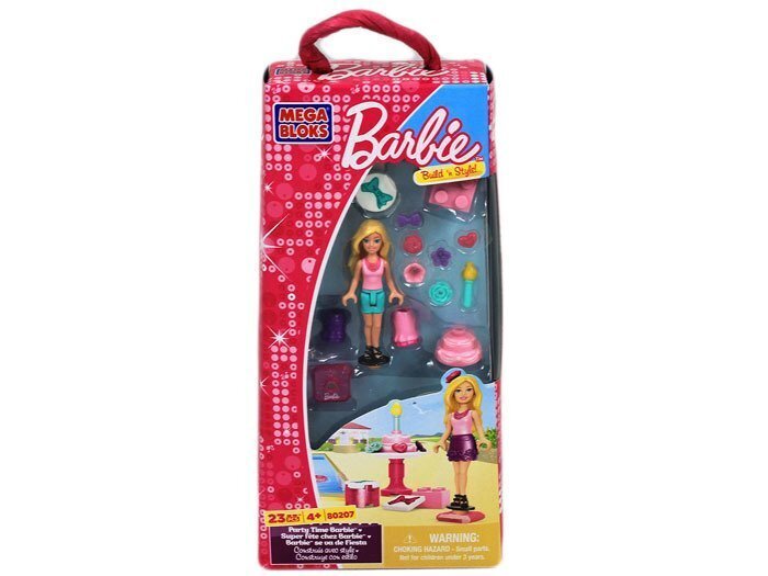 Bārbija lelle, Mega Blocks cena un informācija | Rotaļlietas meitenēm | 220.lv