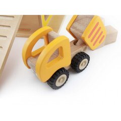 Būvlaukuma koka modelis "Masterkidz" cena un informācija | Rotaļlietas zēniem | 220.lv