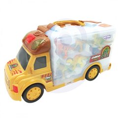 Dinozauru kravas automašīna 6 gabali, Woopie cena un informācija | Rotaļlietas zēniem | 220.lv