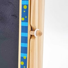 Koka 2 in 1 abpusēja magnētiskā zīmēšanas tāfele ar paplāti - Tooky Toy cena un informācija | Attīstošās rotaļlietas | 220.lv