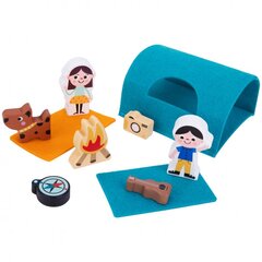 Деревянный кемпер, Tooky Toy цена и информация | Игрушки для малышей | 220.lv