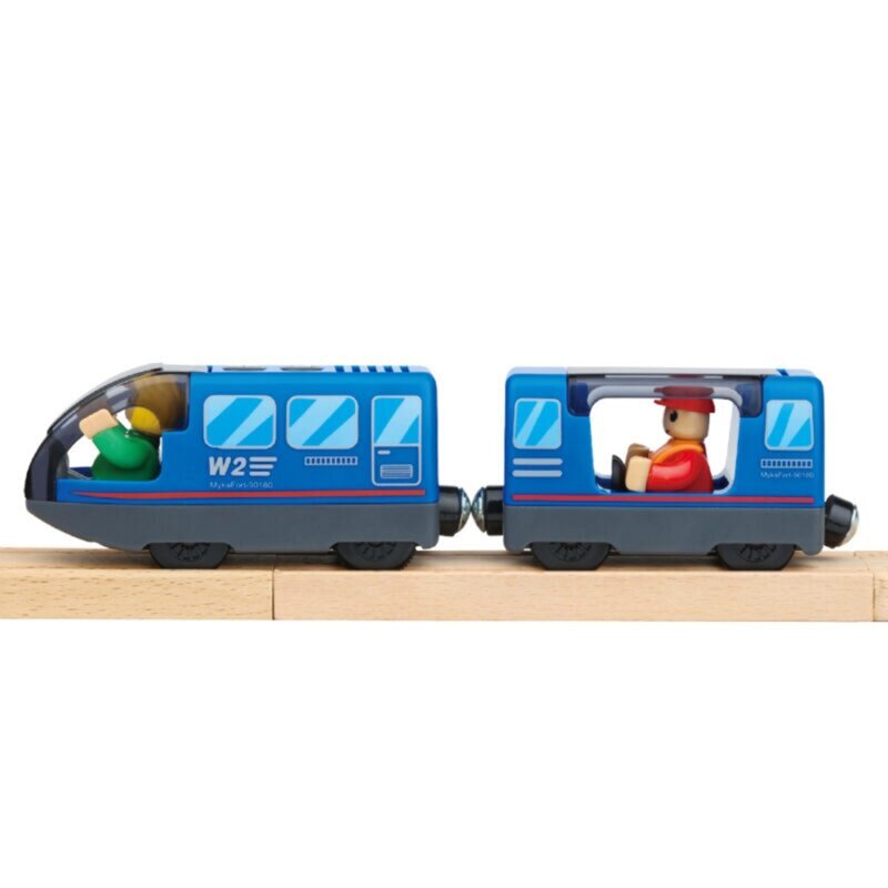 Koka sliežu ceļš ar vilcienu, ugunsdzēsēju staciju, ātro palīdzību 70 gabali, Tooky Toy cena un informācija | Rotaļlietas zēniem | 220.lv