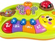Krāsainas klavieres mazajiem ,,Caterpillar'' cena un informācija | Attīstošās rotaļlietas | 220.lv