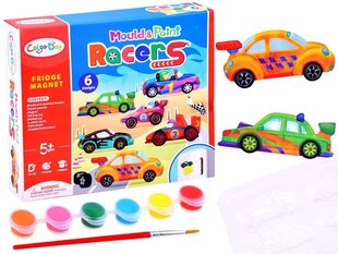 Krāsu diena Automašīnas magnēts Radošais komplekts cena un informācija | Attīstošās rotaļlietas | 220.lv