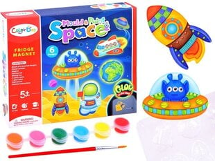 Набор для творчества "Космический магнит "Цветной день цена и информация | Развивающие игрушки | 220.lv