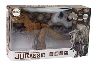 Lean Toys Tiranozauru dinozaura figūriņa ar tālvadības pulti cena un informācija | Rotaļlietas zēniem | 220.lv