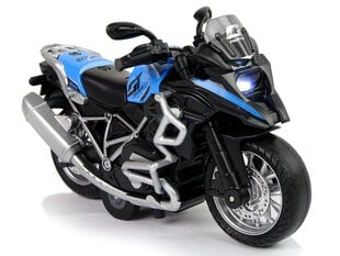 Motocikls ar skaņas un gaismas efektiem, zils cena un informācija | Rotaļlietas zēniem | 220.lv