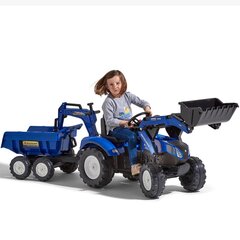 New Holland traktors ar piekabi Falk cena un informācija | Rotaļlietas zēniem | 220.lv