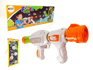 Пистолет с мишенью и пенопластовыми шариками Lean Toys цена и информация | Игрушки для мальчиков | 220.lv