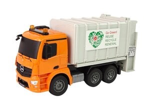 Tālvadības pults vadāma atkritumu savācējkravas automašīna cena un informācija | Rotaļlietas zēniem | 220.lv
