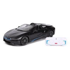 Машина с дистанционным управлением, черная, Rastar BMW i8 Roadster 1:14 цена и информация | Игрушки для мальчиков | 220.lv