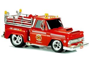 Tālvadības pults vadāma ugunsdzēsēju mašīna, sarkana cena un informācija | Rotaļlietas zēniem | 220.lv