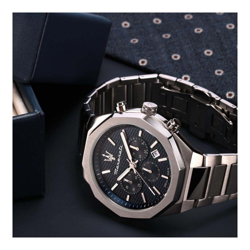 Vīriešu Pulkstenis Maserati R8873642006 (Ø 45 mm) cena un informācija | Vīriešu pulksteņi | 220.lv