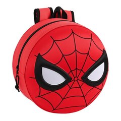 Детский рюкзак 3D Spiderman, красный / чёрный (31 x 31 x 10 cм) цена и информация | Школьные рюкзаки, спортивные сумки | 220.lv