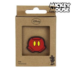 Булавка Mickey Mouse, металл, красная цена и информация | Аксессуары для детей | 220.lv