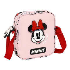 Сумка на плечо Minnie Mouse Me time (16 x 18 x 4 cm) цена и информация | Аксессуары для детей  | 220.lv